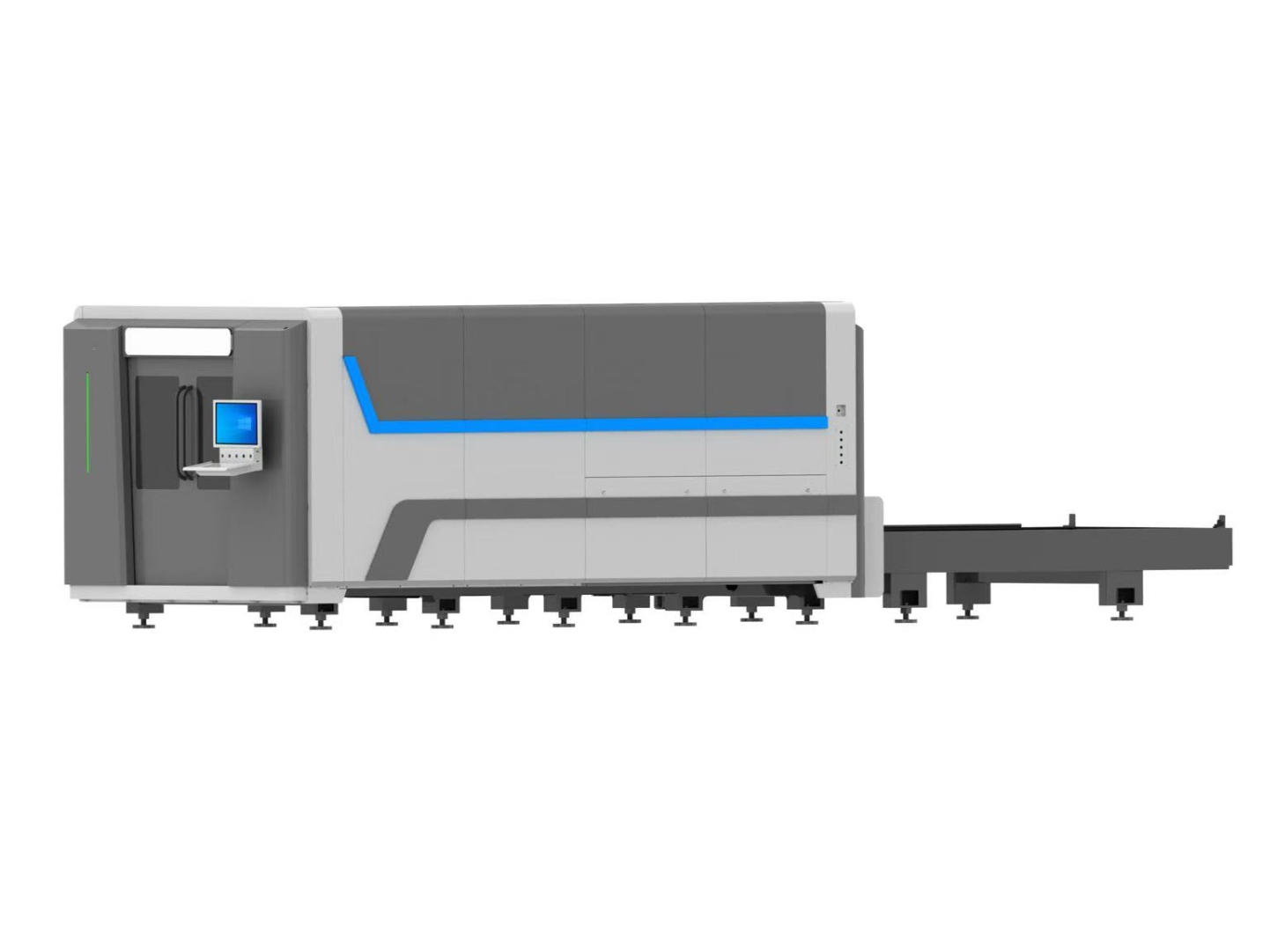 Tagliatrici intercambiabili di fibre ad alta potenza completamente chiuse